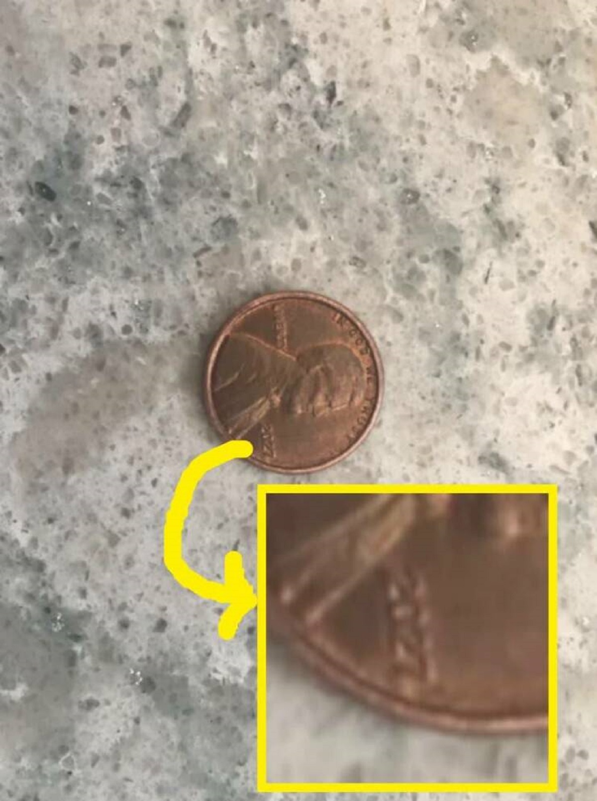 Um...is this penny from the FUTURE???