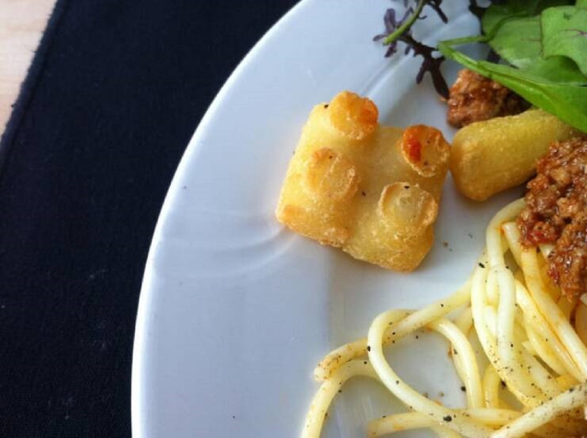 "In Legoland Denmark the restaurant's fries are shaped like 2x2 Lego bricks"