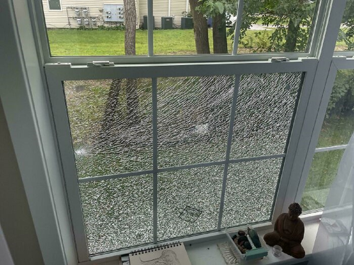 Neighbors' Kids Broke The Window In My Brand-New House