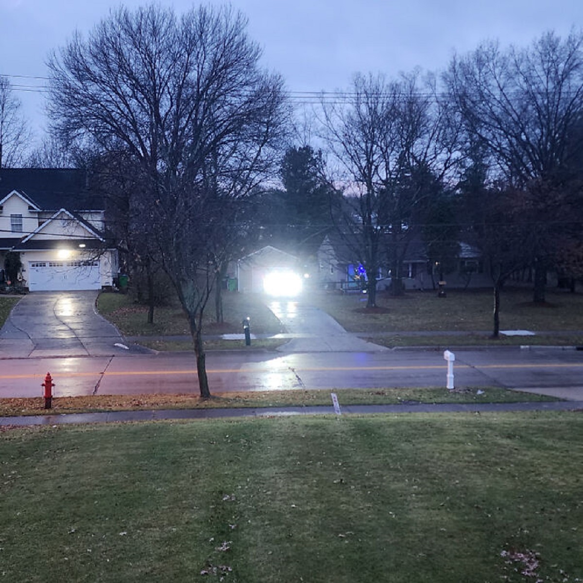 Neighbor Across The Street Sits In A Hummer All Night With High Beams Pointed Straight At My House