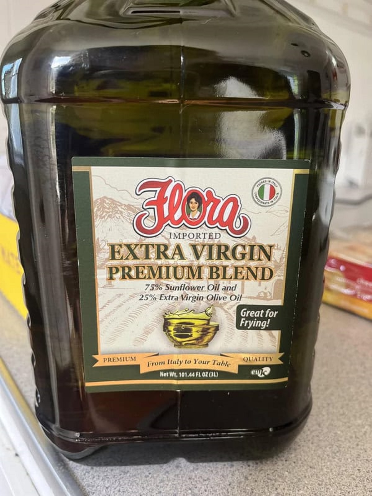 “I asked my roommate to buy some olive oil”