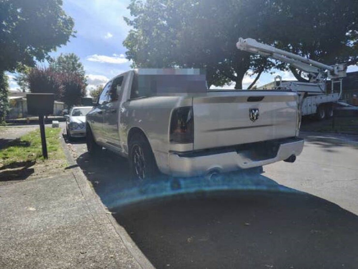 This person's neighbor who blocks their mailbox nearly EVERY DAY: