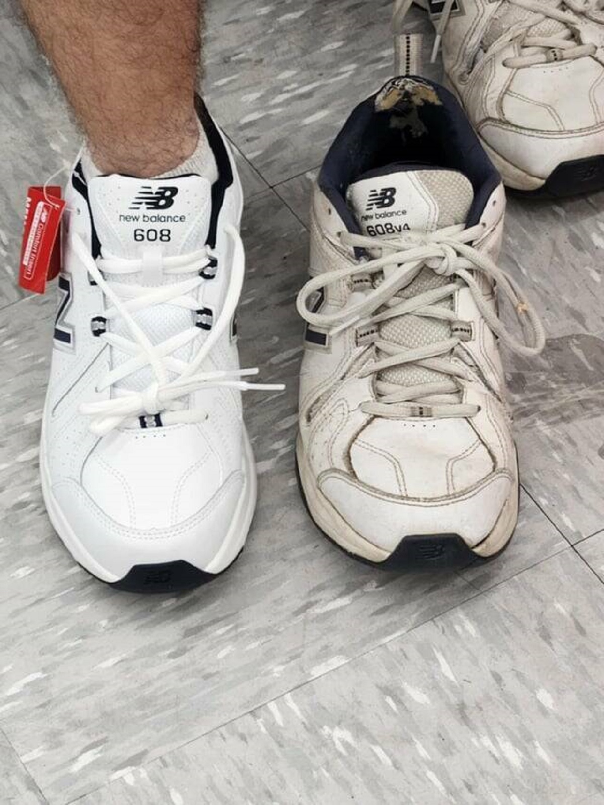 "Bought basically the same shoes 6 yrs later"