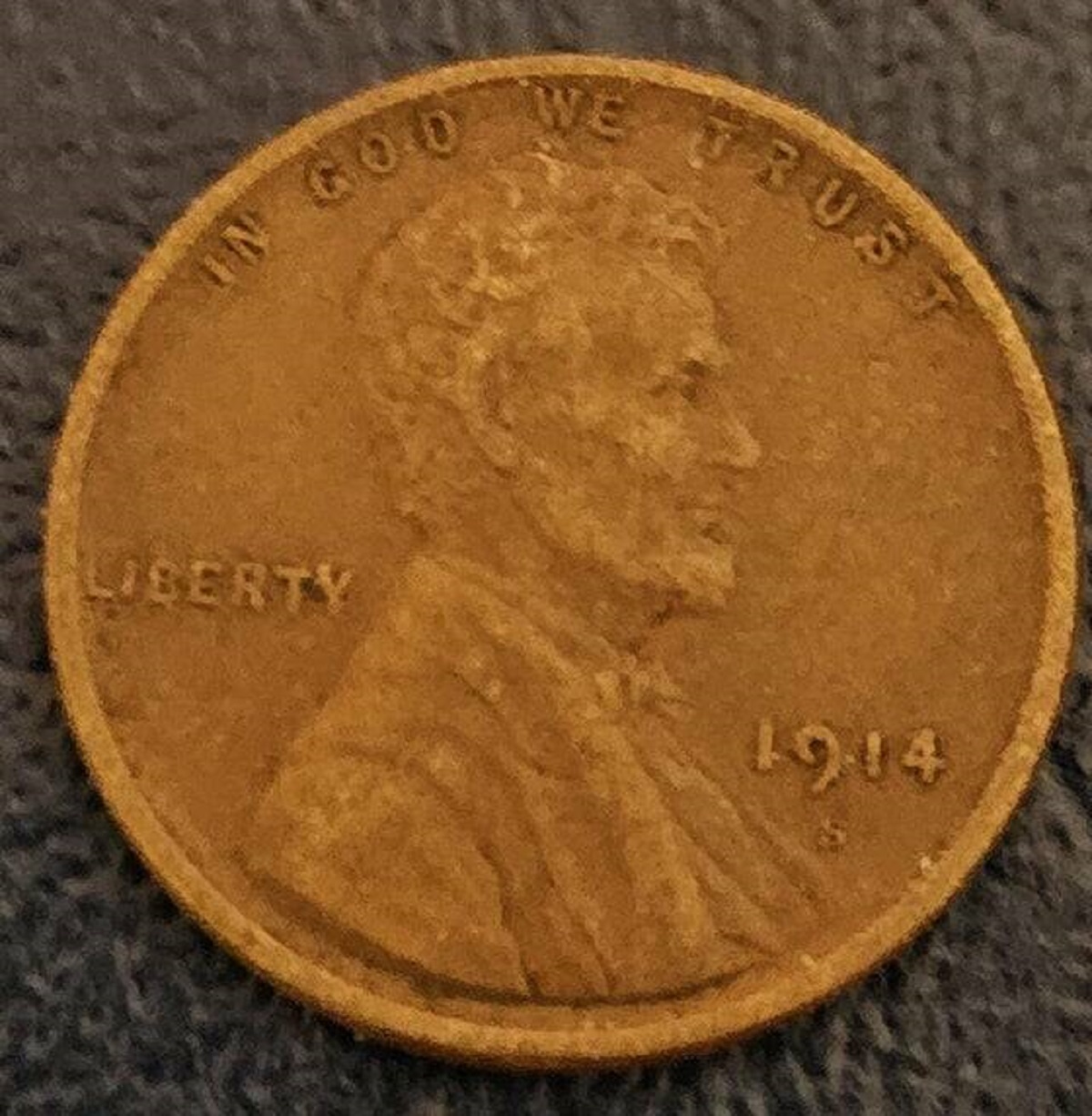 "I found a penny that is 110 years old."