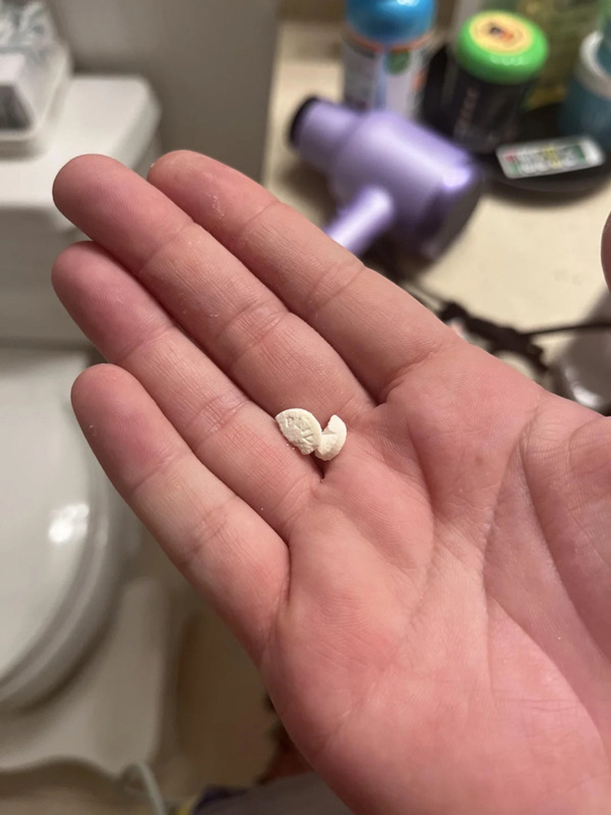 “Couldn’t get Q tip to go in my ear…turns out there was a whole trazodone pill in there?”