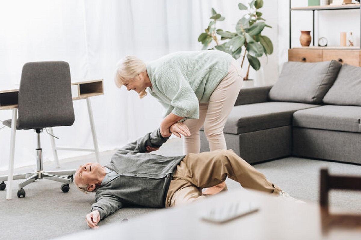 Sometimes when an elderly person falls and ends up with a broken hip, it’s actually the hip breaking that causes the fall.