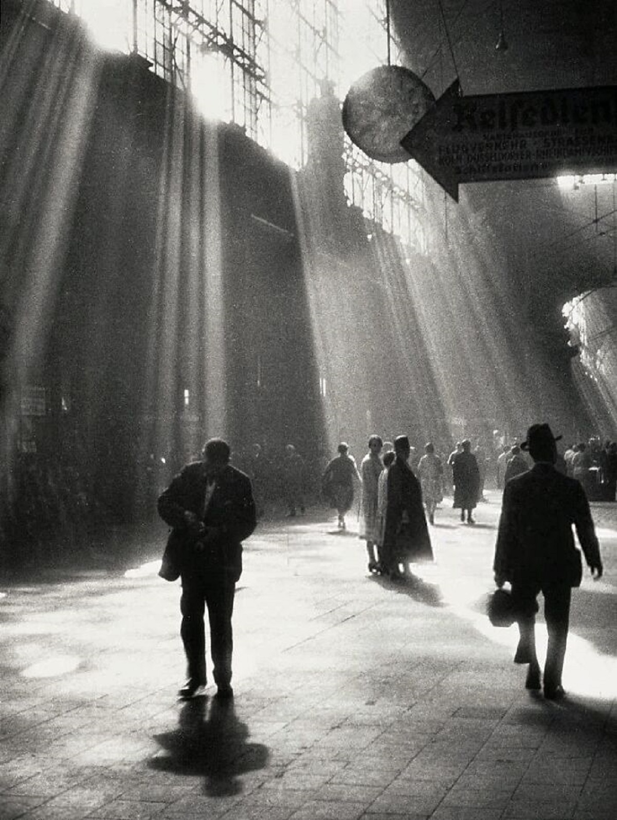 Passengers In Railway Station, Germany, 1940’s