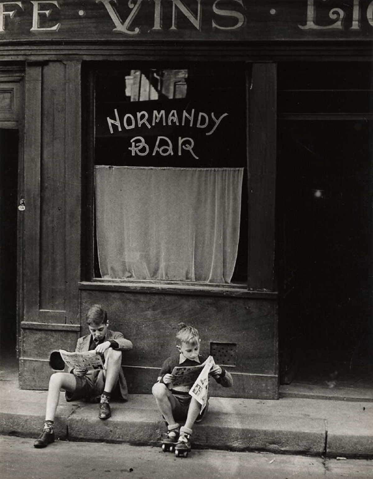 Rue Mouffetard, Paris, Ca. 1945