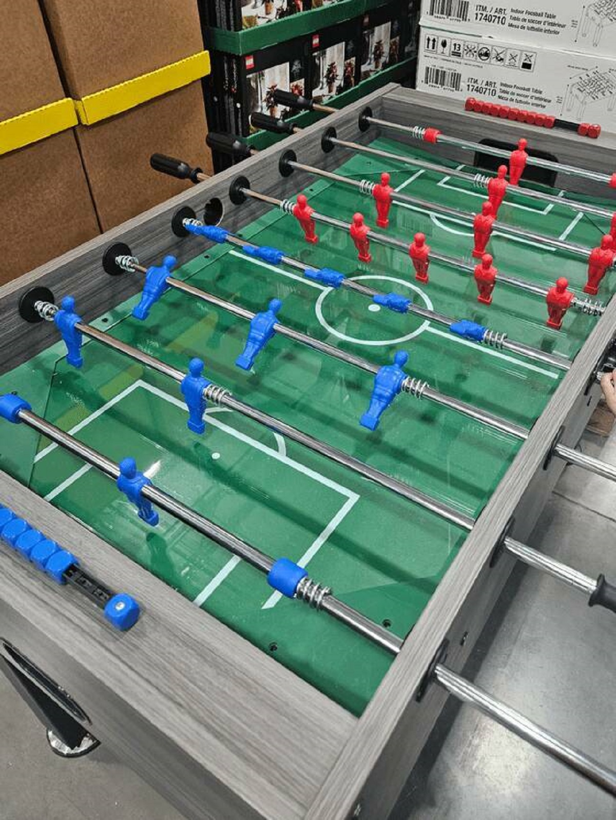 "Costco put the Foosball Table together wrong"