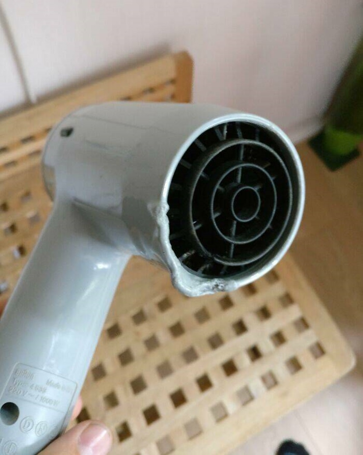 "This Hair Dryer Melts Its Own Casing"