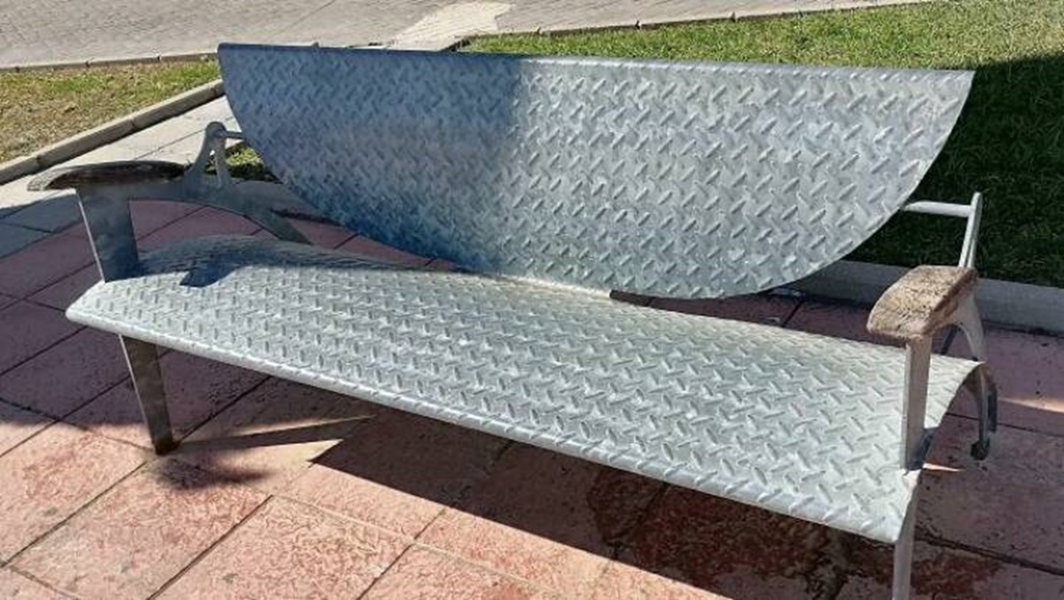 "This Bench. Where I Live It's Very Hot, And It's Impossible To Sit In This Park"