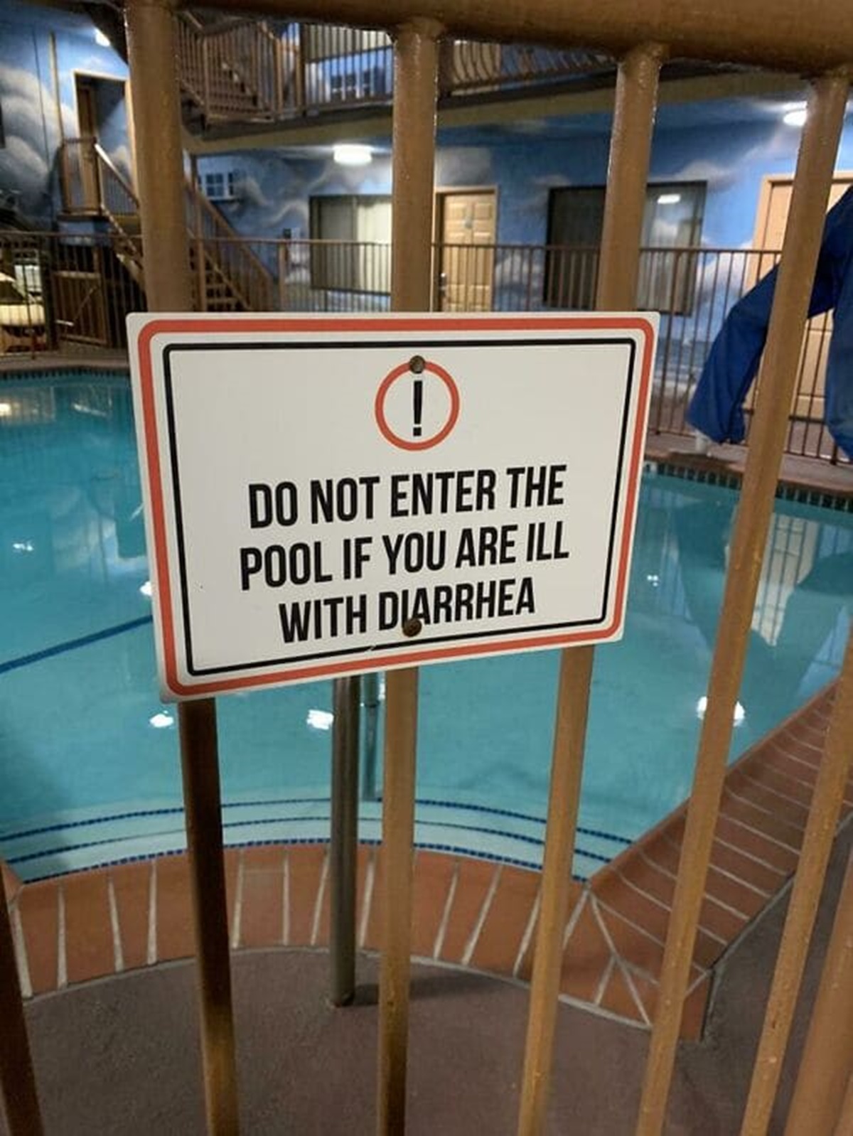 “I’ve Never Seen A Hotel Pool Sign So Blunt Before”