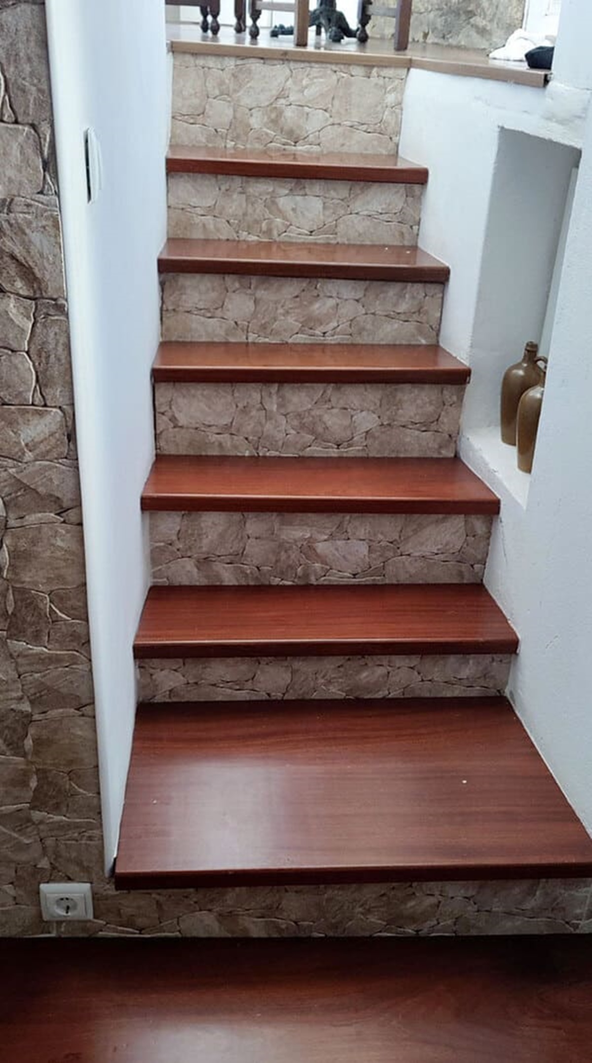 “My Airbnb Stairs. Every Step Is A Different Height, Width, And Depth”