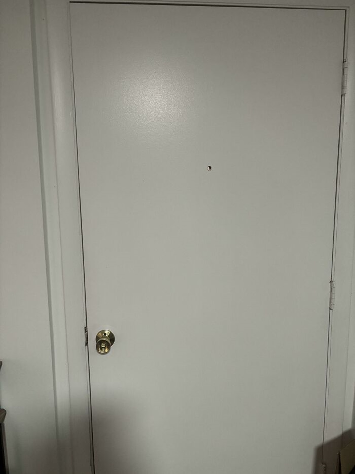 The Main Door To My Building Doesn’t Lock And The Main Door To My Apt Is Hollow With Just A Lock Knob… I Feel Like This Isn’t Right I’m In Nh. First Apt.