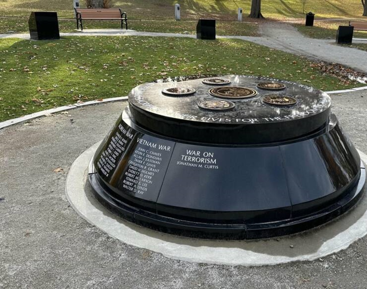 "This war memorial has blank spaces for future conflicts"