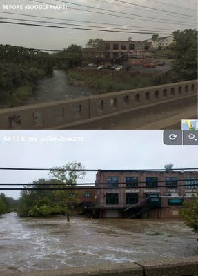 Before And After Hurricane Irene