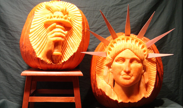 Amazing Carved Pumpkins