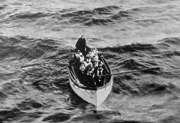 Lifeboat 1 carried only 12 passengers, despite it's 40 person capacity.