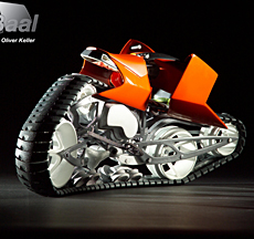 The Hyanide - Go-Anywhere Tank  Motorcycle