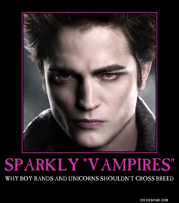 Not real vampires.  "Twilight moms" are just gender swapped paedos.