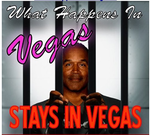 What happens in Vegas stays in Vegas.  I received this in an email.  Just too funny not to share with everyone.