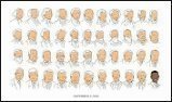 Check and see how good your vision is with this new eye test.  I hope you can pass it.  Can you spot the 44th president?