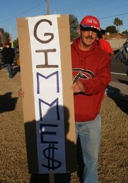 Stimulus Protest in Mesa Arizona