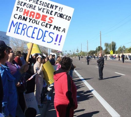 Stimulus Protest in Mesa Arizona Part 2
