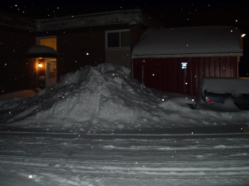 Crazy snow fall from 2007