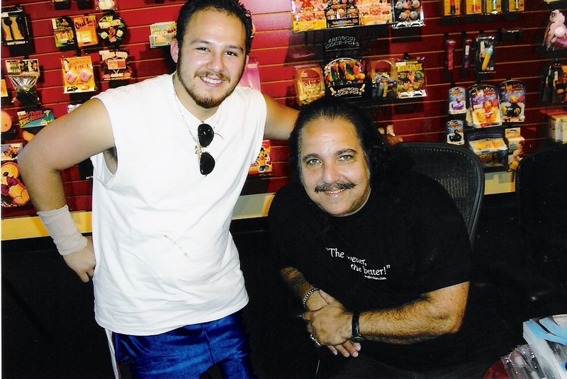 First time meeting Ron Jeremy in person in the summer of 2006.