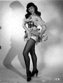 Betty Page Modeling shoots