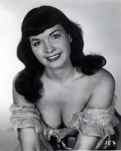 Betty Page Modeling shoots