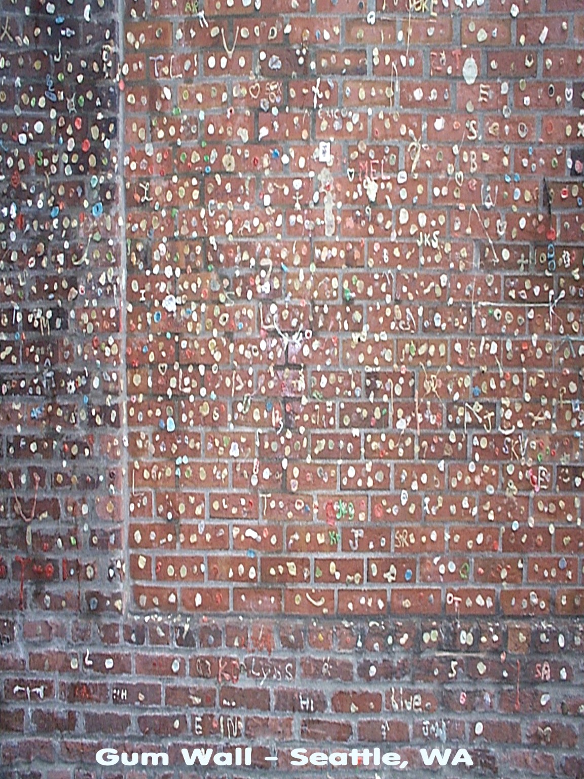 The Famous Gum Wall