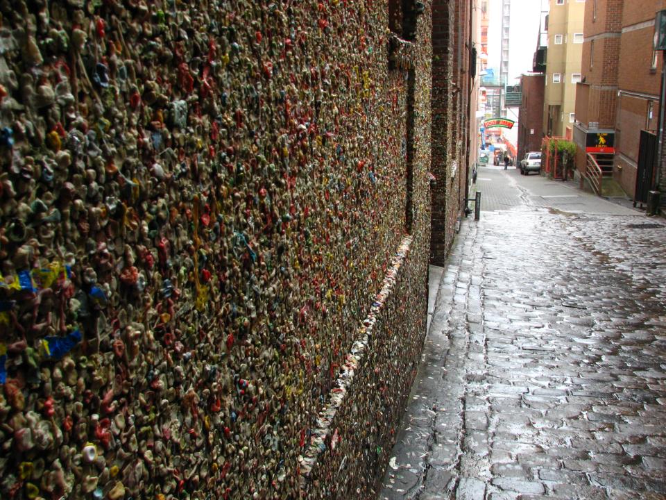 The Famous Gum Wall