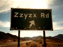 Zzyzx Road