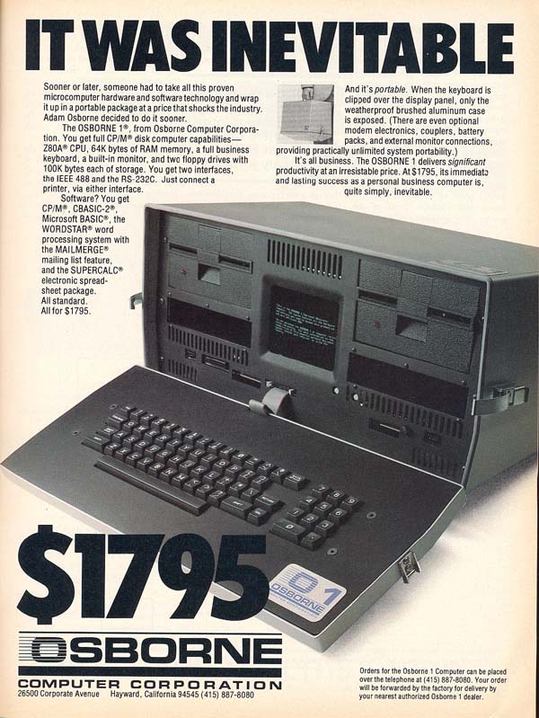 Old Portable Computer Ads