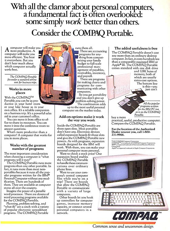 Old Portable Computer Ads