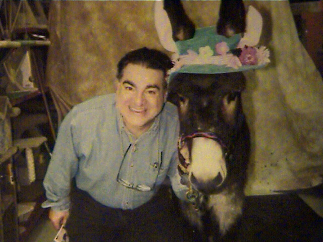 My long time friend and companion, Matilda and I,  pose for a photo shoot.