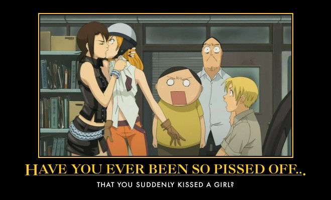 moyashimon meme - Have You Ever Been So Pissed Off.., That You Suddenly Kissed A Girl?