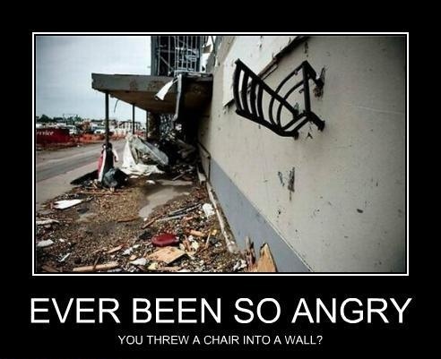 joplin tornado aftermath - Ever Been So Angry You Threw A Chair Into A Wall?