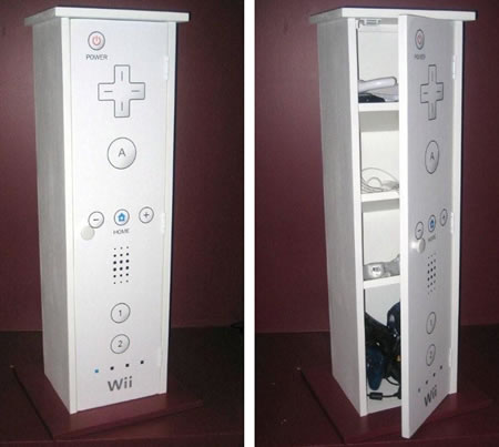 this is a cabinet that looks like a wii