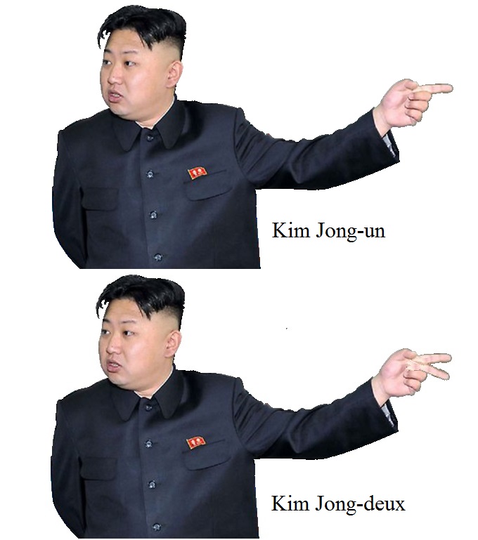Kim Jong-un... Kim Jong-deux