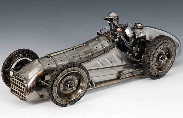 Auto Parts Sculptures
