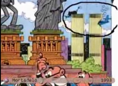 9 11 predictions in cartoons