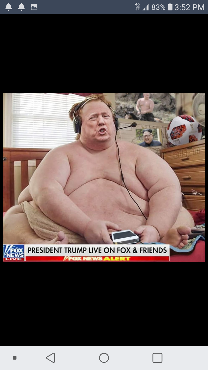 barechestedness - 83% Fox President Trump Live On Fox & Friends