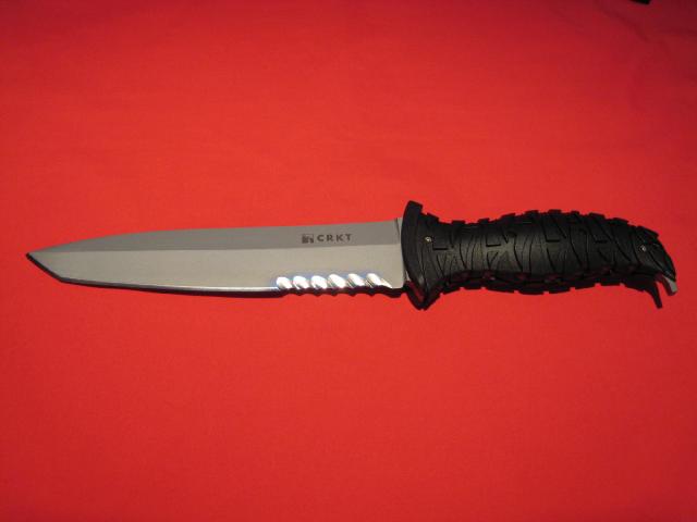 CRKT Ultima... If your an up and comer or u are already an assassin who kills for hard cash than this might be the blade for u... Notice that the handle has no blade catch which indicates that this blade is NOT meant for knife fighting, its perpose is for stealth kills or head on attacks on a individual 