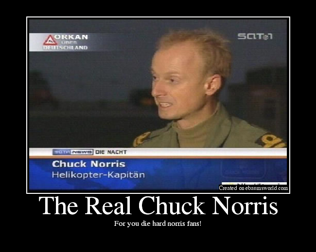 For you die hard norris fans!
