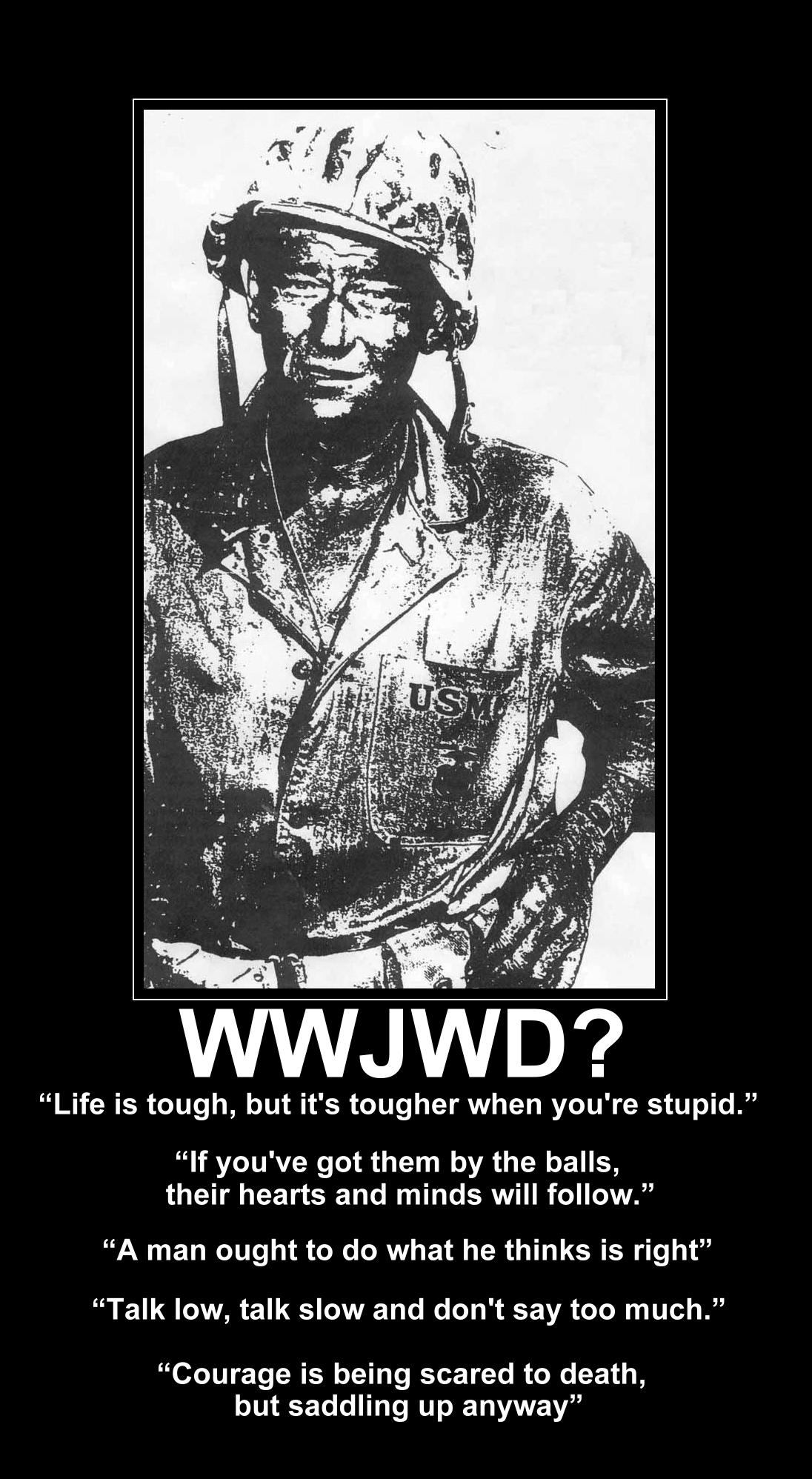 John Wayne...The Last Real Man! 