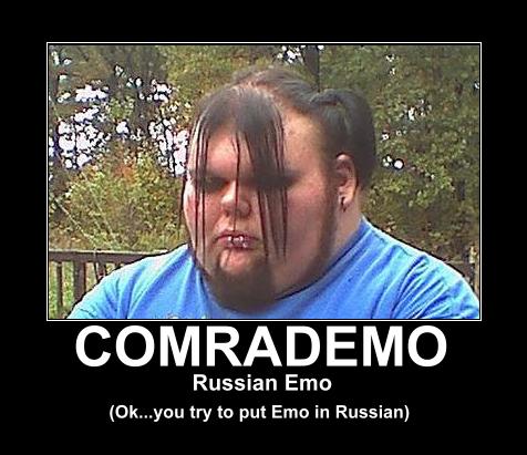 Russian Emo/Goth Hybrid.