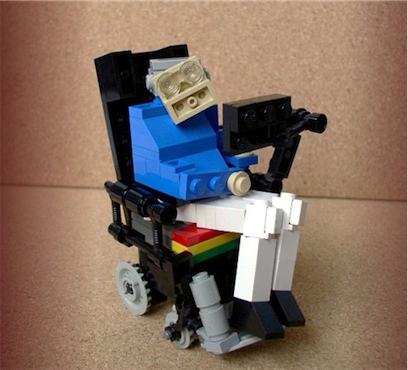 hawkings in the lego form, equally worthless